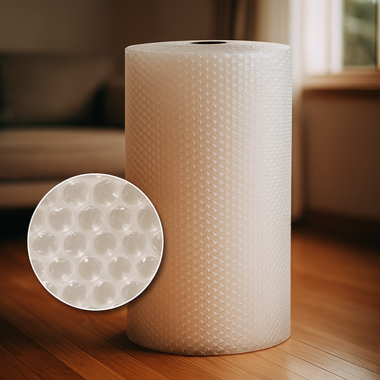 Bobina de Plástico Bolha 1,30m x 100m Biodegradável